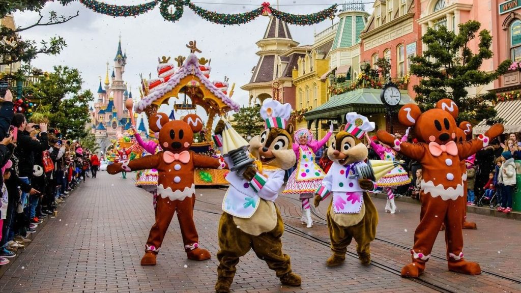 Disneyland Paris desfile de Navidad